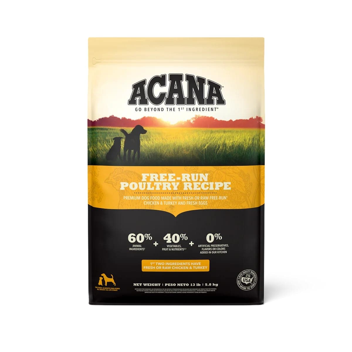 Alimento seco para perros de todas las edades Free-Run Poultry, 2 kg