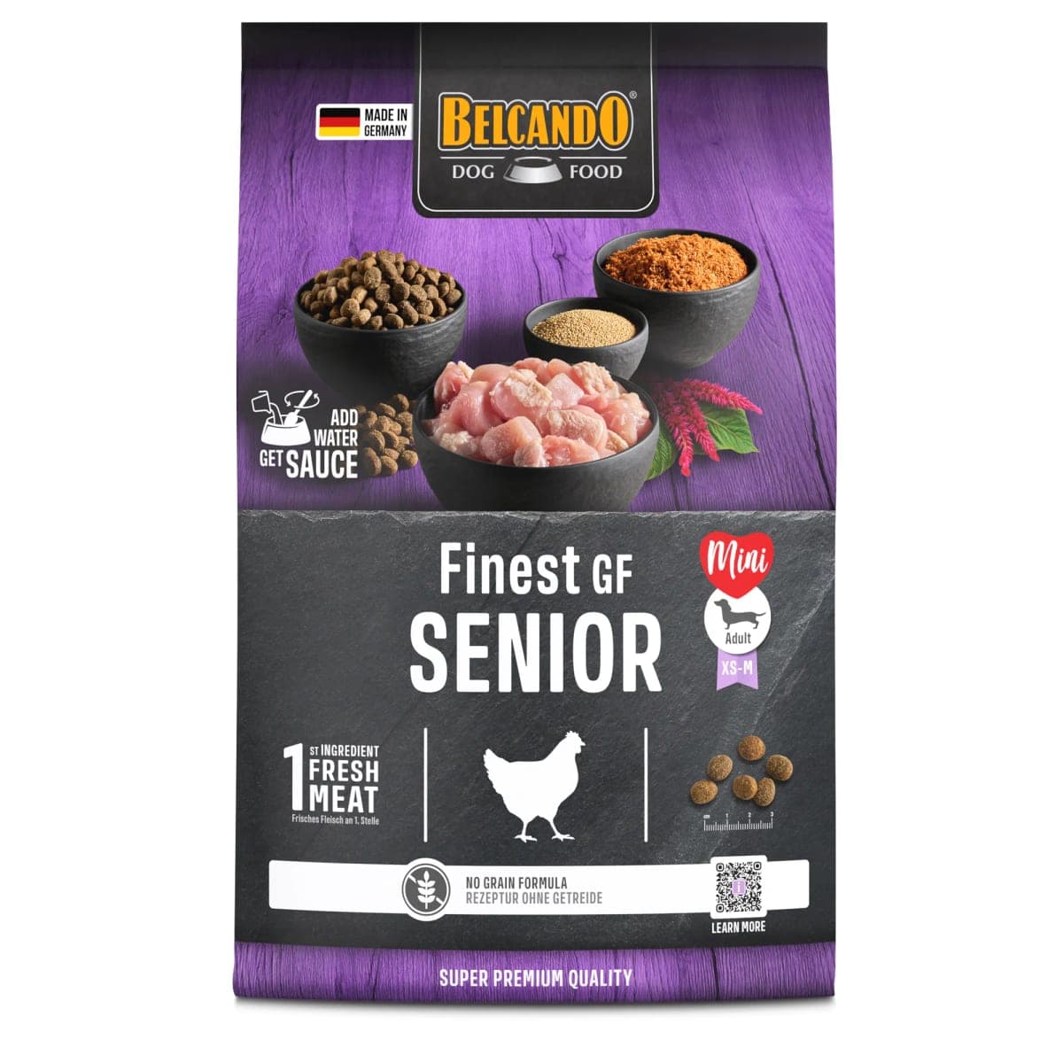 Alimento seco Finest GF Senior para perros senior, ave, 4 kg