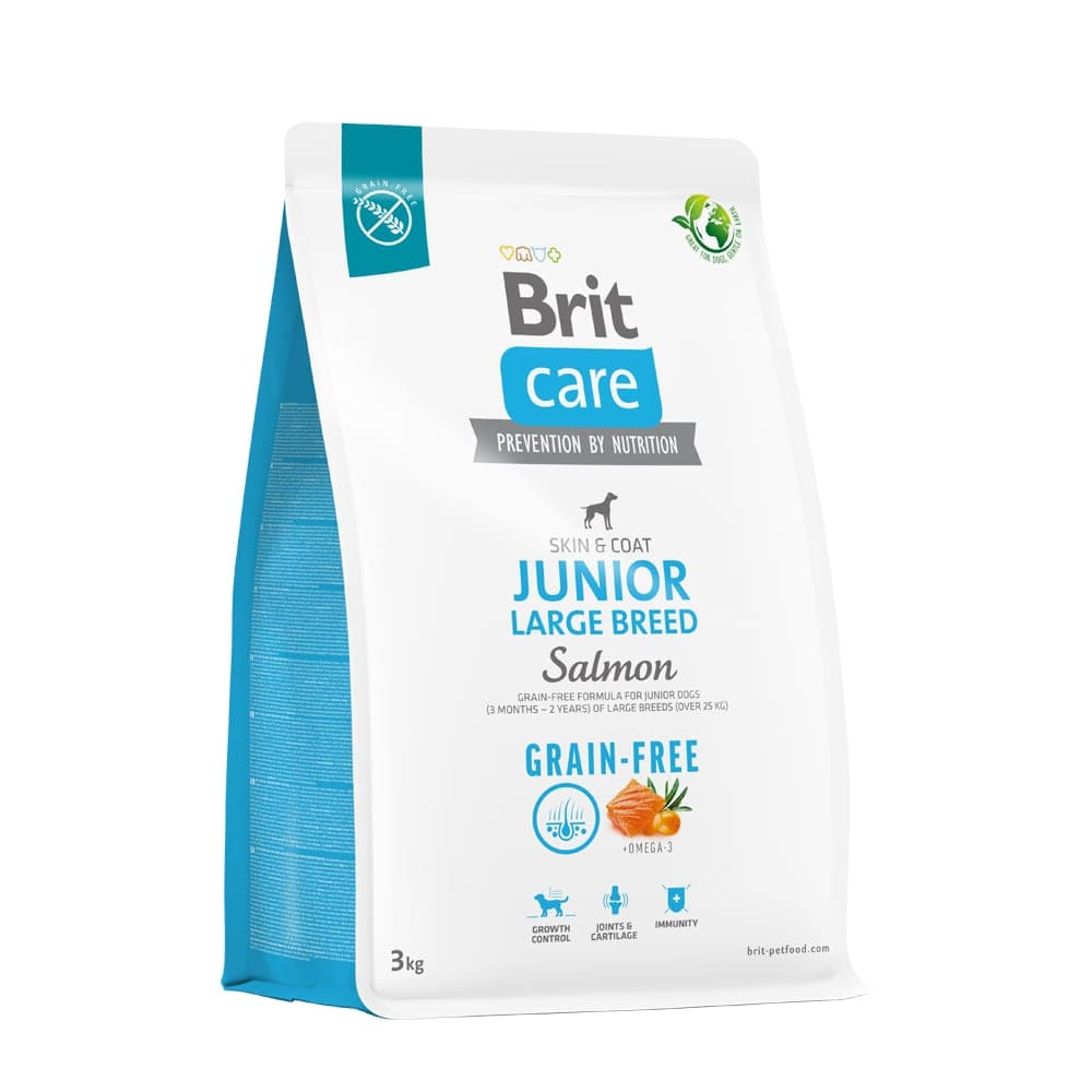 Alimento seco Grain Free Junior Large Breed para perros jóvenes de razas grandes, salmón y papa, 3 kg