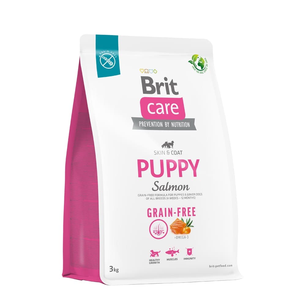 Alimento seco Grain Free Puppy para cachorros, salmón y papa, 3 kg