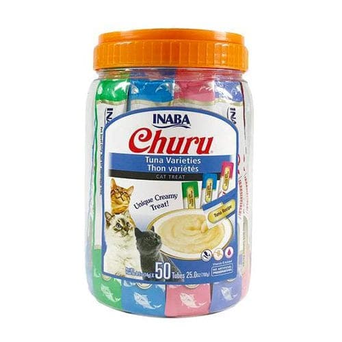 Snack cremoso Churu variedades de atún, 50 tubos