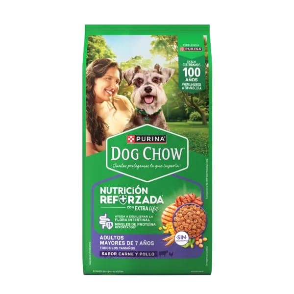 Alimento seco Longevidad para perros adultos 7+, todos los tamaños, 8 kg