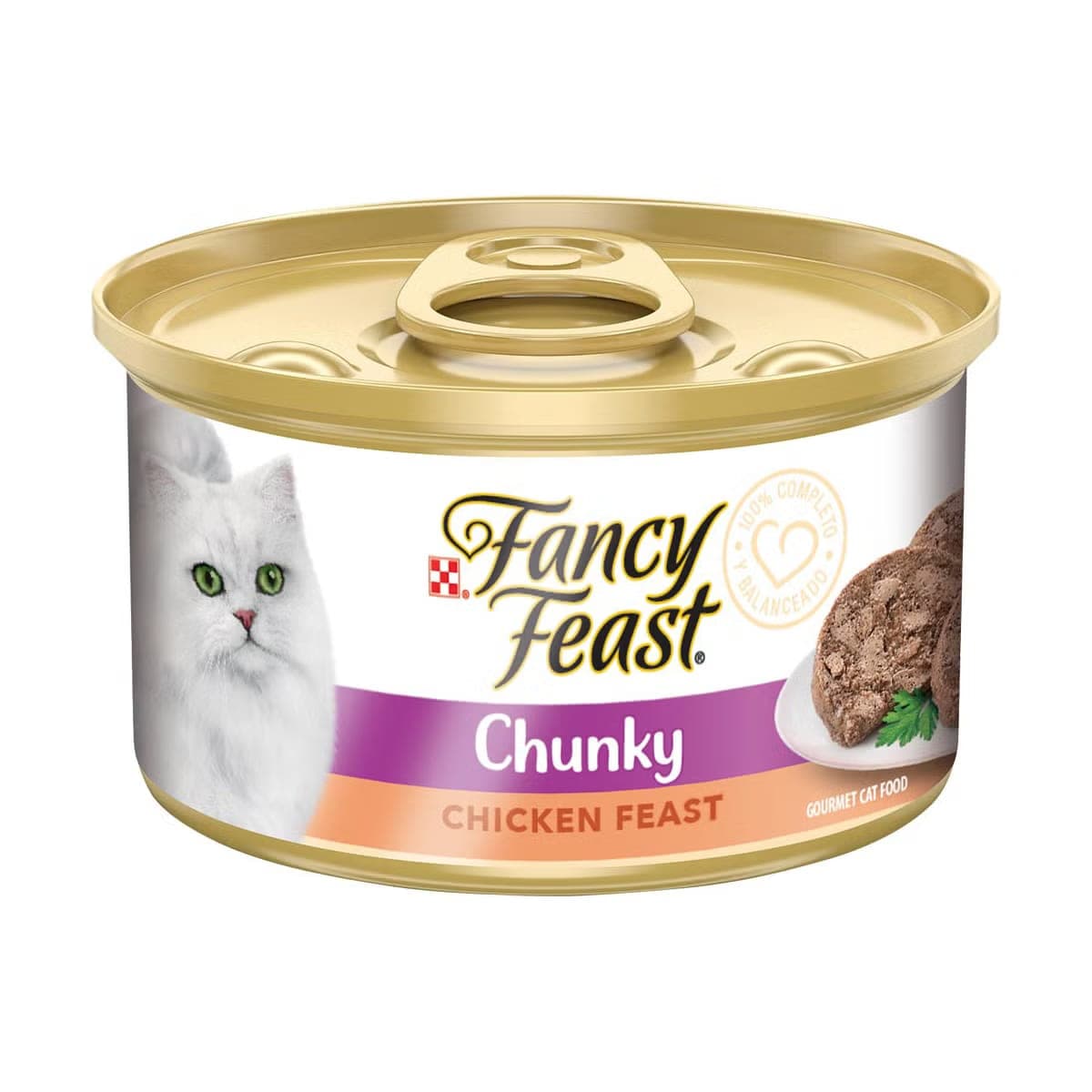 Alimento húmedo para gatos adultos Terrine de pollo, lata de 85 g