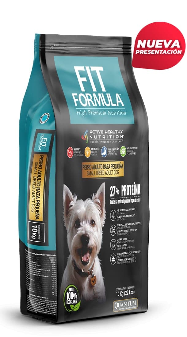 Alimento seco para perros adultos de raza pequeña, 3 kg