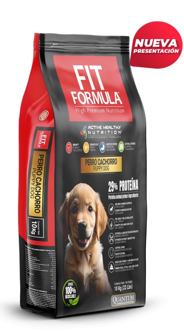 Alimento seco para cachorros, 10 kg