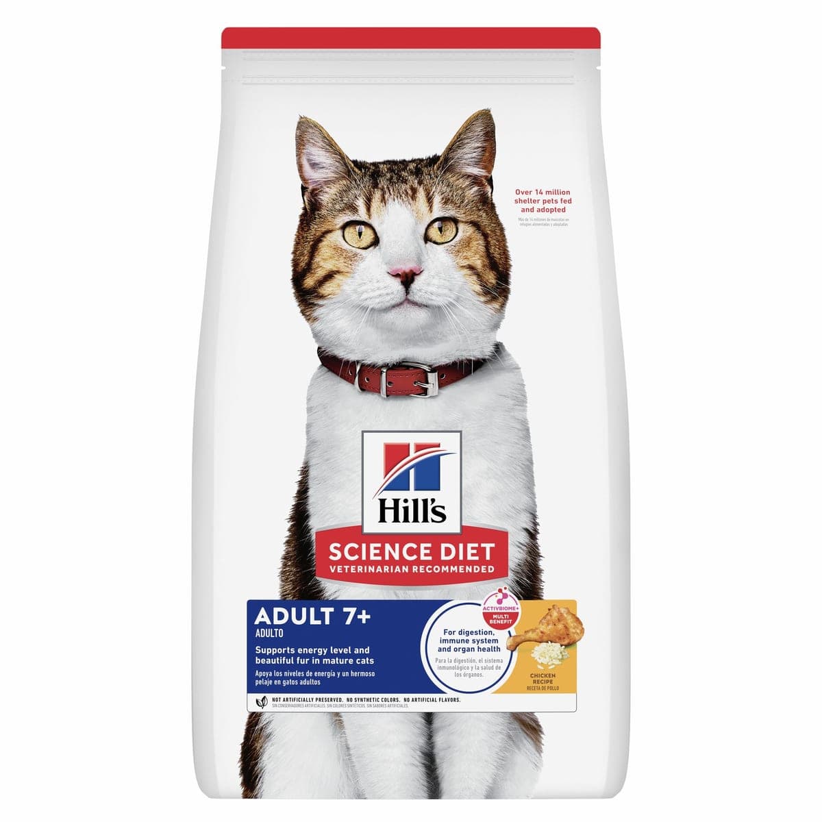 Alimento seco para gatos de 7 años o más Science Diet Adult 7+, 1,81 kg