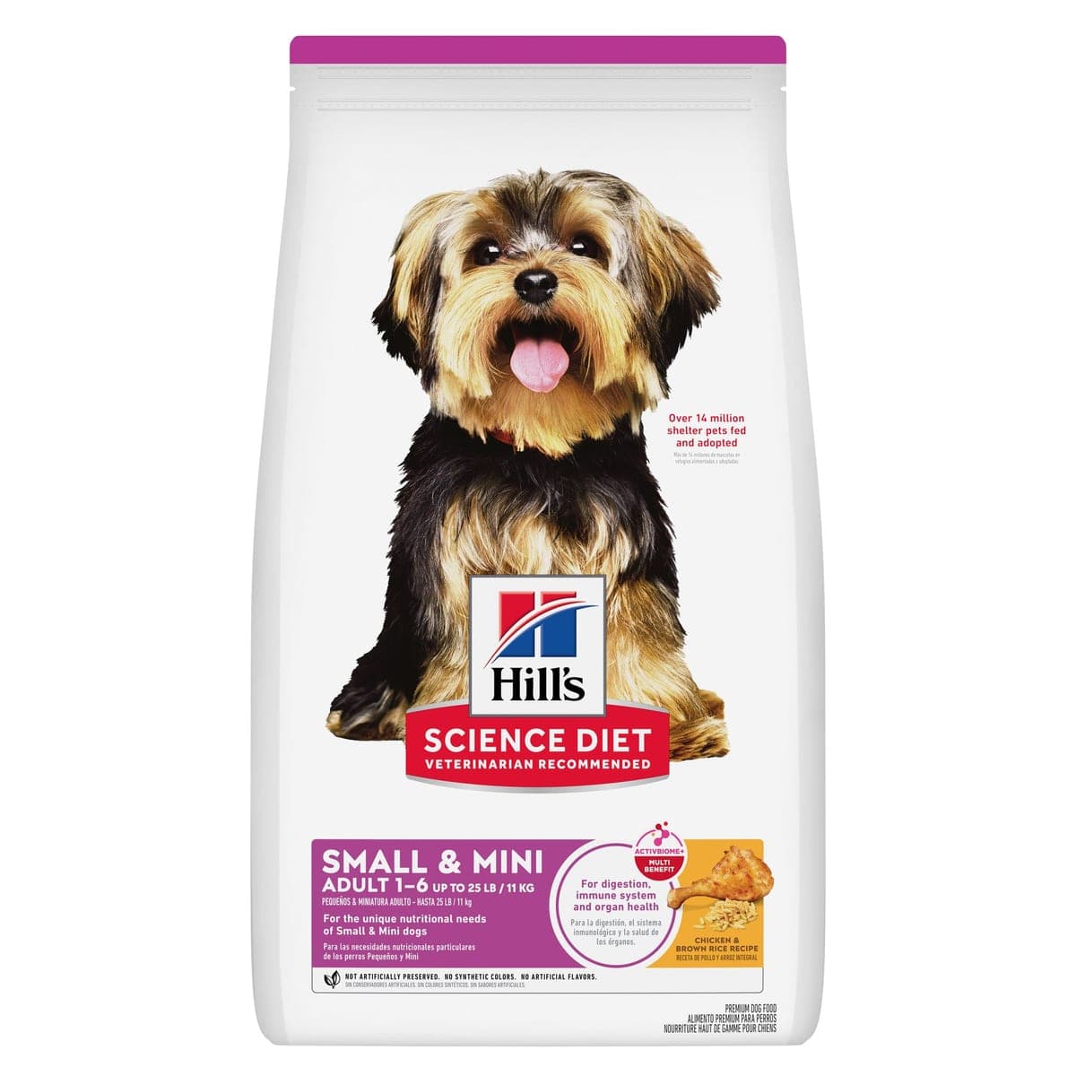 Alimento seco para perros adultos de razas pequeñas y mini Science Diet Small & Mini, 2,04 kg