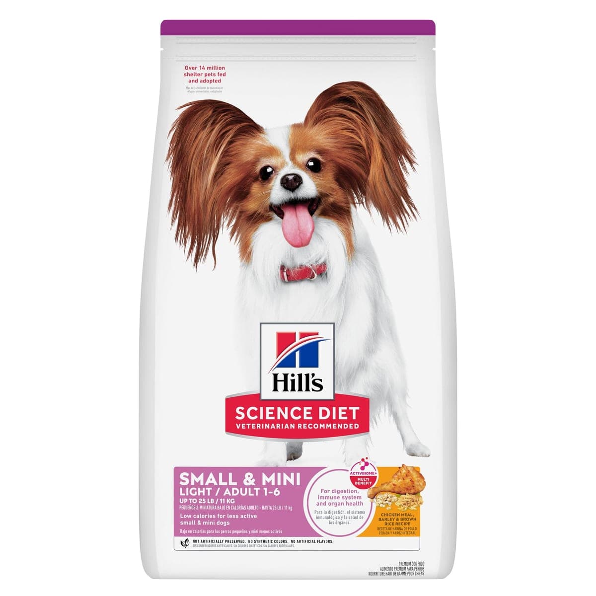 Alimento seco light para perros adultos de razas pequeñas y mini Science Diet Small & Mini Light, 2,04 kg