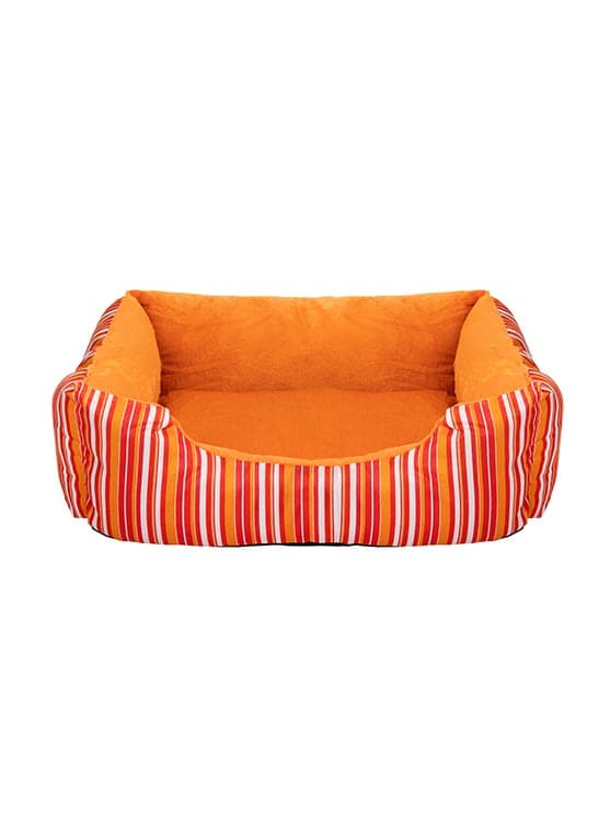 Cama tipo cuna Cuddler para perros color naranja, 50 × 38 cm