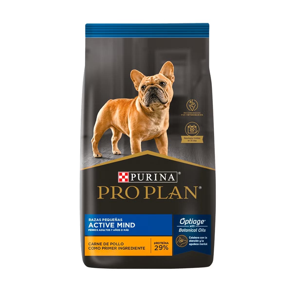 Alimento seco Active Mind para perros mayores de 7 años de razas pequeñas, con pollo, 3 kg