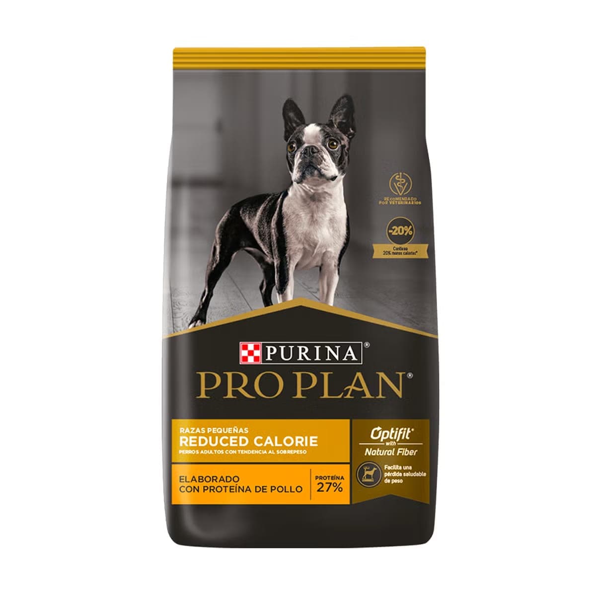Alimento seco reducido en calorías para perros adultos de razas pequeñas, con pollo, 3 kg