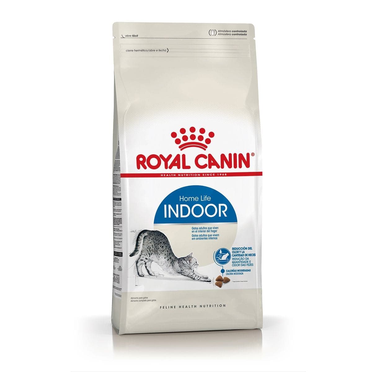 Alimento seco para gatos adultos Indoor, 1,5 kg