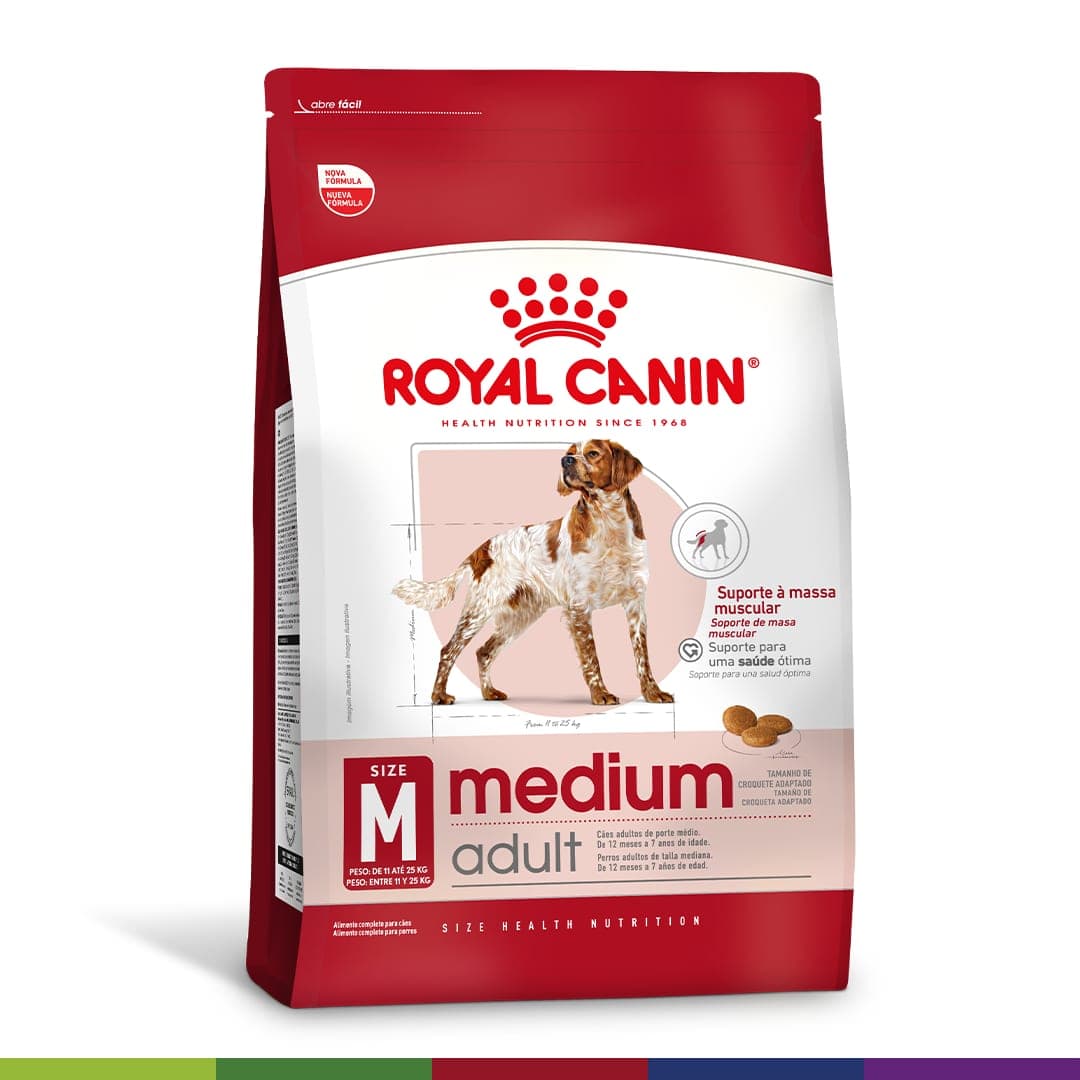 Alimento seco para perros adultos de razas medianas Medium Adulto, 2,5 kg