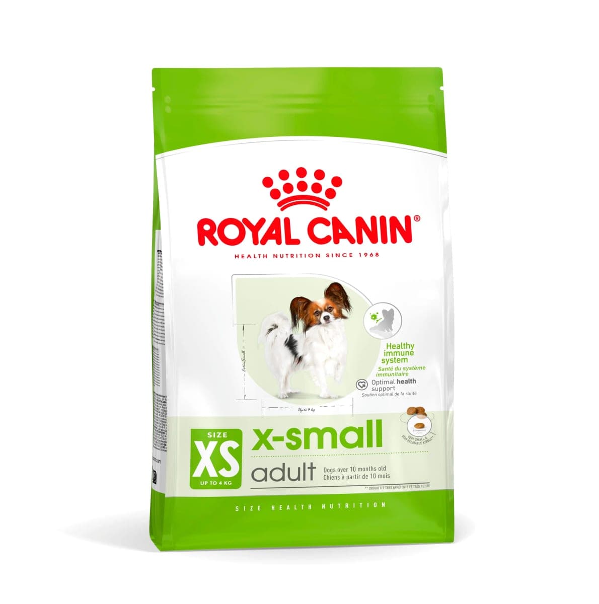 Alimento seco para perros adultos de razas miniatura X-Small Adulto, 2,5 kg
