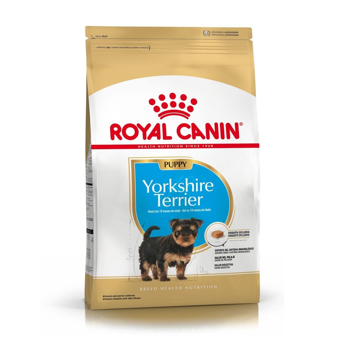 Alimento seco para cachorros de raza Yorkshire Terrier, 1 kg