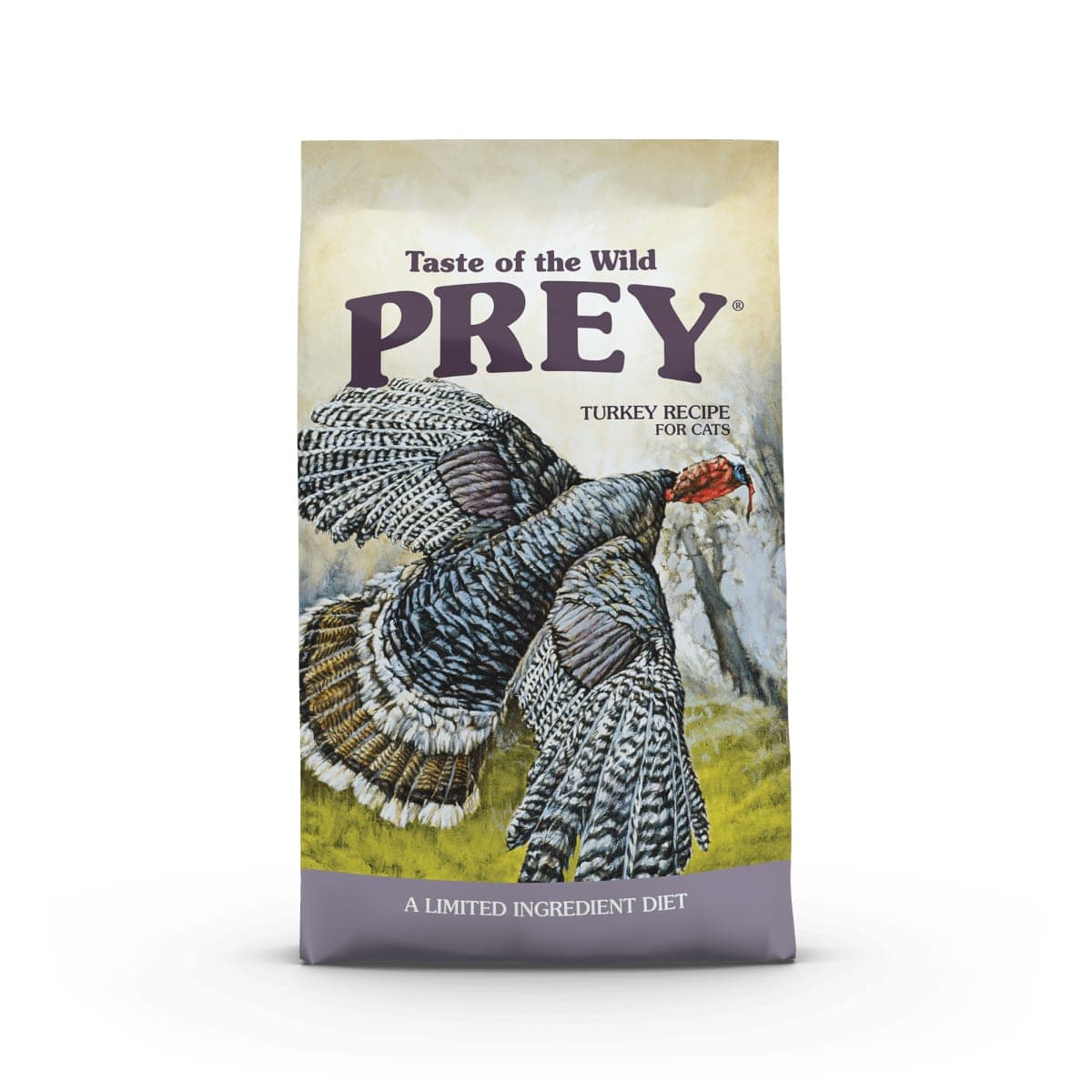 Alimento seco de ingredientes limitados para gatos Prey, pavo, 2,72 kg