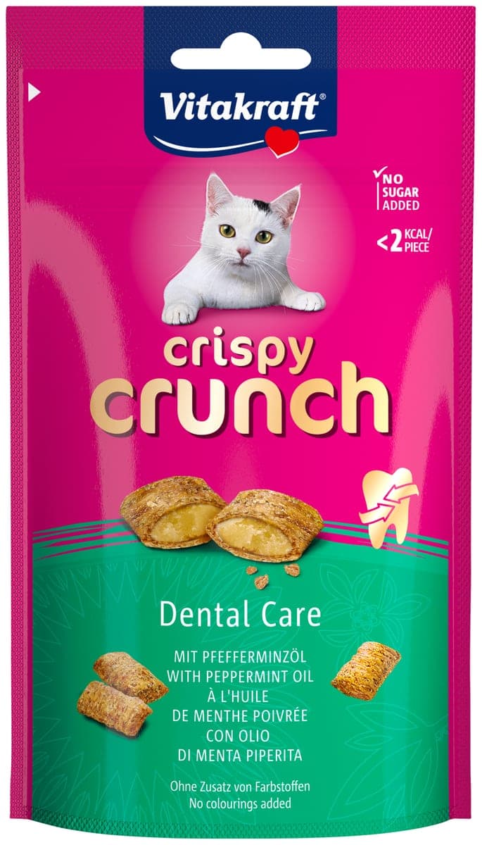 Snack dental crujiente Crispy Crunch Dental, 60 g